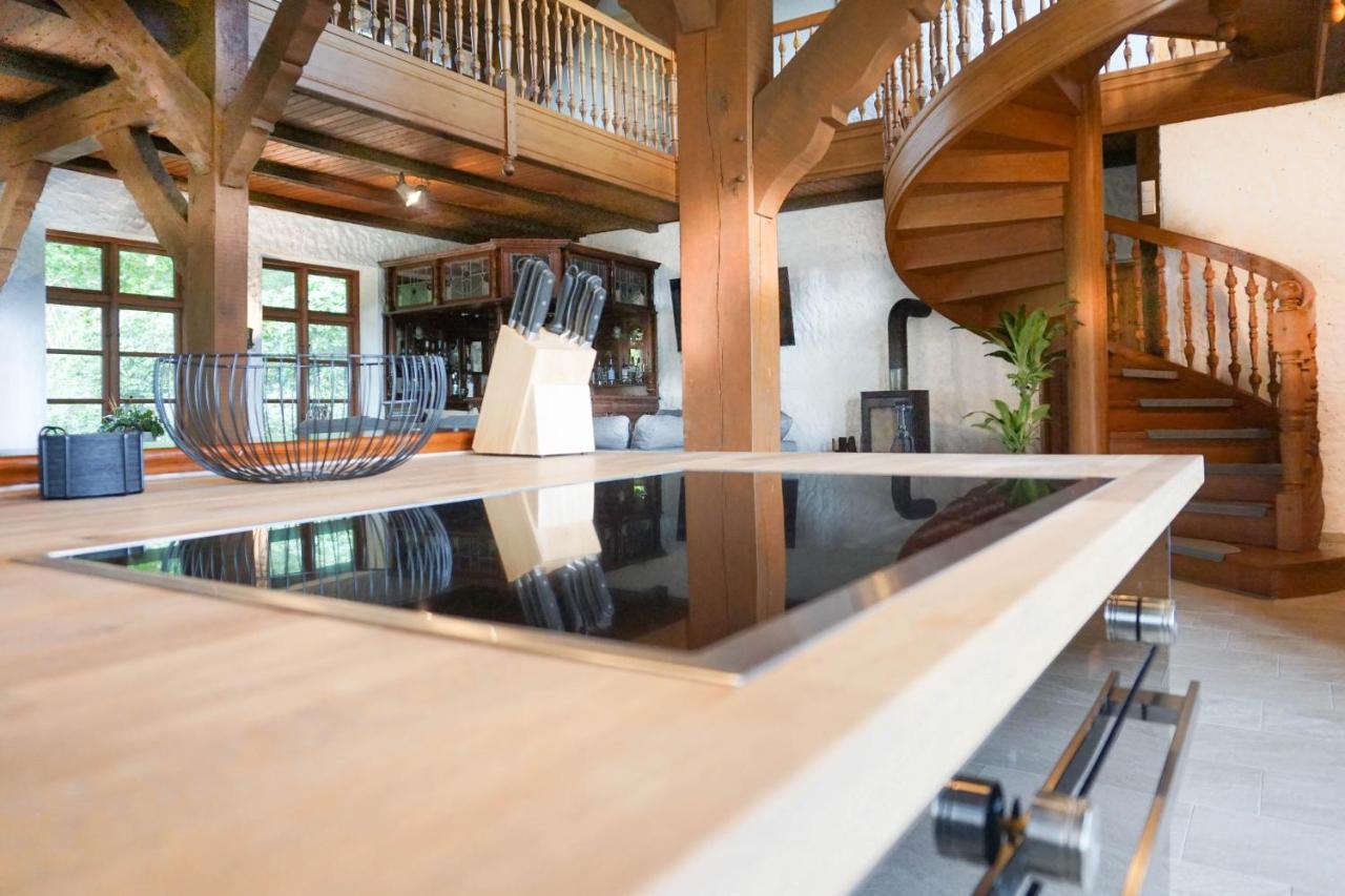 Ruhe Unter Reet-Haus Mit Sauna, Whirlpool Und Kamin Gnarrenburg Zewnętrze zdjęcie